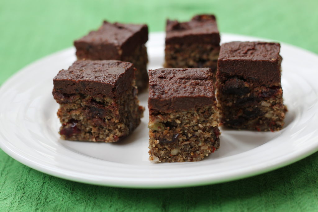 Chocolate Muesli Slice