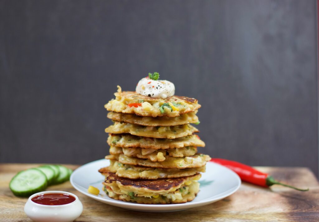 Egg Free Corn Fritters